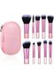 Makeup Brush Set, Pack of 10 - Stylish Handle Makeup Brushes Professional Face Powder Foundation Blending Blush Eye Shadow Cosmetic Brushes for Girls.