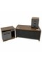 Executive office set with a luxurious modern design 160cm - 3