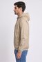 Men Regular Fit Long Sleeve Windbreaker Jacket, Beige - 4