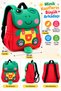 Kindergarten Backpack—Colorful, Patterned, Cute Backpack, 22x27x12 cm, VD085 - 5