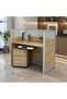 Modern and practical reception desk 120 cm. - 2