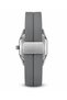 Square Soft Touch Strap Gray Wristwatch - 3