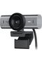 MX Brio Ultra HD 4K Collaboration and Streaming Webcam, 1080p at 60 FPS, Dual Noise Reducing Mics, Show Mode, USB-C, Webcam Cover, Works with Microsoft Teams, Zoom, Google Meet - Graphite