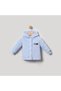 Welsoft Fleece Baby and Kids' Hooded Snap-Fastened Plush Cardigan