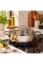 New Stahl Flat-Bottomed Steel Pot—26 cm TKEBT Single Color - 2
