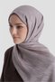 Lyocell Naia Striped Shawl 3 08 Dark Taupe Color - 3