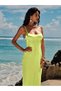Rochie maxi, verde - 6