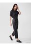 Peak New Season Black Women's Trousers with Elastic Waist