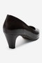 SOVANA Brown Leather Women's Heeled Shoes - 7