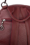 Women's Convertible Backpack and Shoulder Bag - Burgundy Victoria - 5