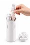 Set of 4 Travel Bottles, White - 6