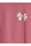 Peak New Season Pink Printed Girls' Sweatshirt - 2