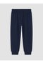Peak New Season White Crew Neck Boys' Printed Pajama Set - 7