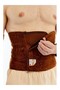 Short Wool Knee Pads, 27 cm, 1 Pair (2 Pieces) + Thermal Girdle – Heat-Retaining, Flexible Protective Set - 5