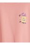 Peak New Season Pink Printed Girls' Sweatshirt - 2