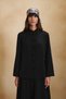 Black Blouse with Japone Button Details - 4