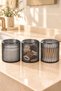 3-Piece Bathroom Organizer Set: Hair Clip Organizer, Drawer Organizer, Cotton Ball Holder, Makeup & Cotton Swab Organizer - 4