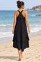 MUSLIN SLEEVELESS DOUBLE-LAYERED DRESS - 2