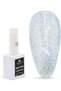 Disco Yuki Crystal Diamond Glow Top Coat, UV/LED Gel Polish, Long-Lasting No Wipe Glitter Finish, Chip-Resistant, 15ml Nail Shine for Natural & Acrylic Nails (4: Arctic Ice Shimmer, 15ml)