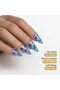 Flower Builder Gel 8ml with Real Dried Petals - Self-Levelling Hard Gel for Nail Overlays and Short Extensions, UV LED Cure, High Gloss Floral Nail Art (11) - 6