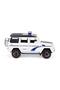 Boxed Pick-Up 1:24 Scale Model Metal Police Jeep with Lights and Sounds - White - 3