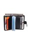 Men's Leather Coin and Paper Money Card Holder and Wallet – Black - 5
