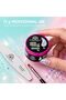 Global Fashion Aurora Sparkle Builder Gel for Nails 15g, Holographic Glitter Nail Extension Gel with Sparkling Flakes, UV LED Gel for Nail Art, Overlays & Strengthening, HEMA & TPO Free, 03 - 8