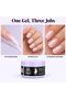 Global Fashion 4 Season Jelly Builder Gel for Nails 15g, Thixotropic Non-Running Hard Gel for Nail Extensions, Overlays & Strengthening, UV LED Nail Sculpting Gel, HEMA & TPO Free, 03 - 7
