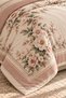 Premium Cotton Sateen Double Duvet Cover Set: Vintage Gardenia - 5