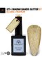 Black Elite Gel Nail Polish 127 Tahuna Sands Glitter (Sand Beige), 15ml - Soak Off UV LED Gel Polish, Long-Lasting High Gloss Colour for Salon and Home Manicure - 3