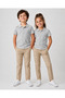 17510-26 Unisex Kids' Short-Sleeve Polo Collar School T-Shirt, true to size, Ages 6–14 - 3