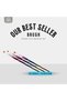 Nail Art Uv Gel Oval Brush Set (3 Pcs) - Brushes For Acrylic & Nails Precision Tools - 6