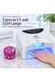 Global Fashion Disco Flashing Glitter Builder Gel for Nails 15g, Reflective Glitter Nail Extension Gel, Thick Self Levelling UV LED Builder Gel for Nail Art, Overlays & Extensions, HEMA & TPO Free (17 - 6