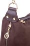 Women's Stylish Braided Shoulder Bag and Crossbody Bag in Brown Suede - 5