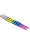Nail Art Brush Kit with Flat, Oval, and Synthetic Brushes - Create Stunning Nail Art Designs at Home (3 Pcs, Multicolors) - 2