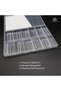 Global Fashion Half Cover Square Gel Tips - 120 pcs, 12 sizes, Extra Long Clear Soft Gel Nail Extensions, Pre-Shaped Half Cover Design for Builder Gel & Polygel Systems, Ideal for Salon & DIY Manicure - 3
