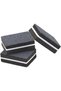 50PC Mini Nail Art Buffer - Salon-Quality Nails at Home | - (BLACK) - 2