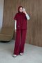 Cool Vest Suit Burgundy - 2