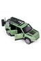 Boxed 1:24 Pull-Back Off-Road Def Jeep with Lights and Sounds - Green - 2