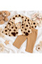 3-Piece Winter Baby Set with a Plush Ponpon-Trimmed Cardigan - 2
