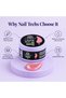 Global Fashion 4 Season Jelly Builder Gel for Nails 15g, Thixotropic Non-Running Hard Gel for Nail Extensions, Overlays & Strengthening, UV LED Nail Sculpting Gel, HEMA & TPO Free, 08 - 6