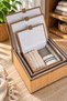 3-Piece Bamboo Organizer Set—Large Storage Box with Lid, Multi-Purpose Organizer Basket - 6