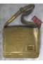High-Quality Vintage Distressed Washed Fabric Unisex Casual School, Travel, and Camping Messenger Bag 33x28cm