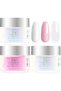 Acrylic Powder Set of 3, 50g - Acrylic Nail Powder for Nail Extensions, Overlays, 3D and French Nails, Bubble-Free, Non-Yellowing, Strong Adhesion, Salon Quality