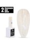 Disco Yuki Crystal Diamond Glow Top Coat, UV/LED Gel Polish, Long-Lasting No Wipe Glitter Finish, Chip-Resistant, 15ml Nail Shine for Natural & Acrylic Nails (2: Champagne Gold Glitter, 15ml) - 2