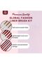 Flat Nail Brush Set of 3 for UV Gel Polish | Create Stunning Nails at Home (#4) - 5