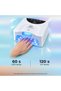 Global Fashion Starry Night Builder Gel for Nails 15g, Holographic Glitter Nail Extension Gel with Sparkling Flakes, Self Levelling UV LED Builder Gel for Nail Art, Overlays & Strengthening, 08 - 8