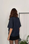 Women's Blue Denim Blouse - 5
