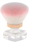 Adorable Mushroom Nail Art Brushes - Tiny & Precise for Flawless Details - Soft Bristles for Acrylic Gel Nails - Professional Cleaning Brush - Cute, Durable, Cruelty-Free | Round Brush Pink