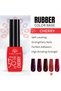 Global Fashion Cherry Rubber Color Base Gel Polish, 8ml - Self-Leveling, Strengthens Nails, Perfect Adhesion, High Bonding Strength for Long-Lasting Results (Berry Bliss (02), 8ml) - 3
